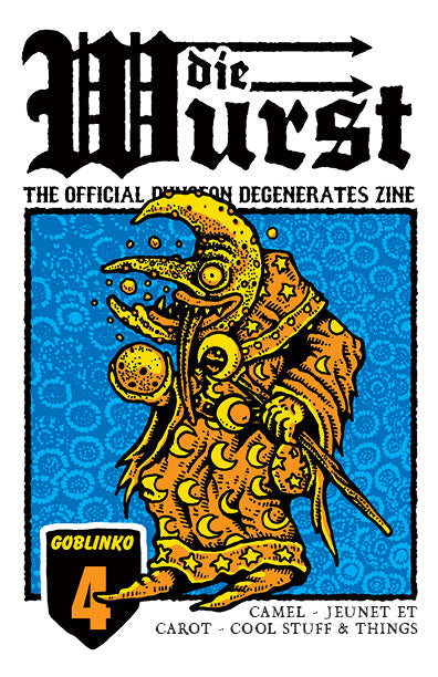 Dungeon Degenerates: Hand of Doom - Die Wurst Zines 1-4