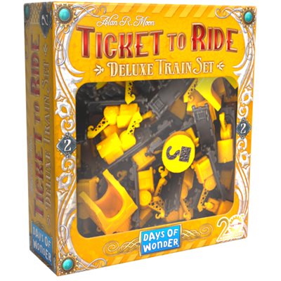 Ticket to Ride: 20th Anniversary Edition Deluxe Train Sets (The Yellow Crane Train)