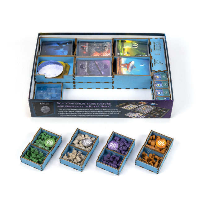 Gaming Trunk - Seti Organizer for SETI (Walnut Deluxe)