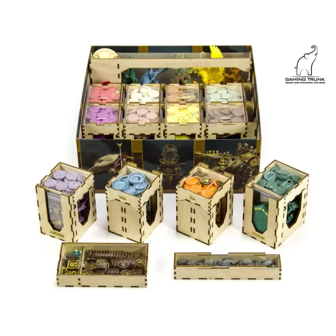Gaming Trunk - Ankh Organizer for Ankh: Gods of Egypt (Natural)