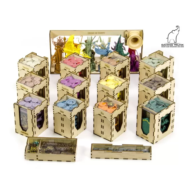 Gaming Trunk - Ankh Organizer for Ankh: Gods of Egypt (Natural)