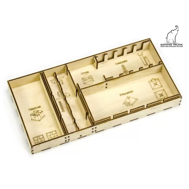 Gaming Trunk - Ankh Organizer for Ankh: Gods of Egypt (Natural)