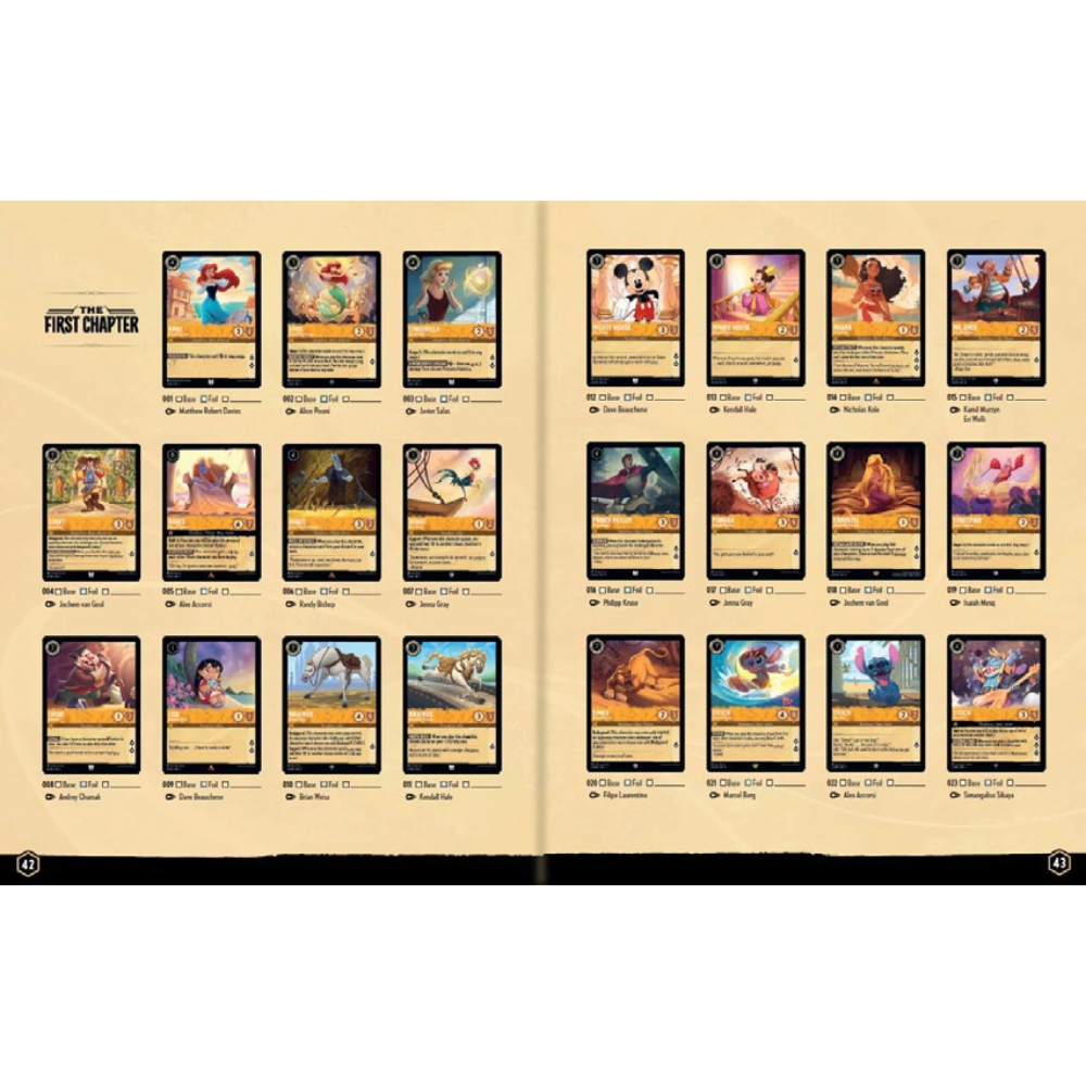Disney Lorcana - Official Collector’s Guide: Sets 1-4