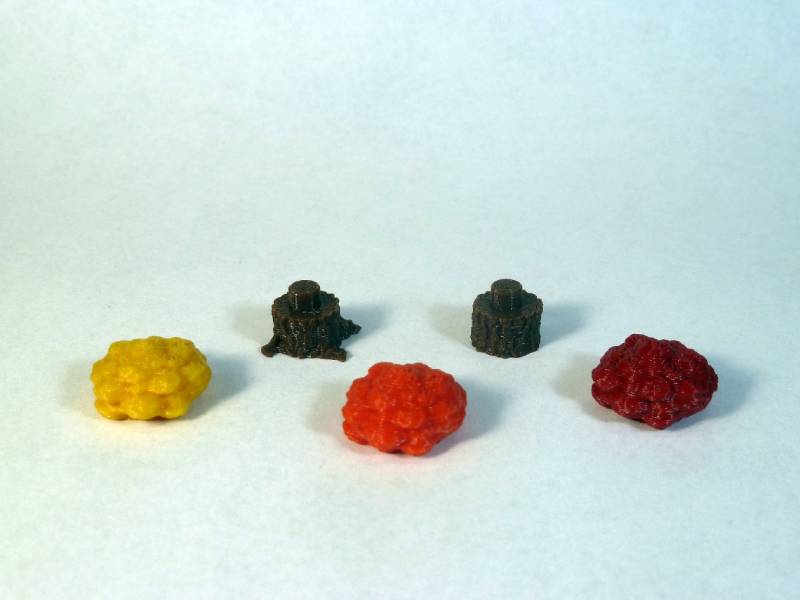 Top Shelf Gamer - Growth Tokens - Autumn compatible with Earth™ (set of 140)