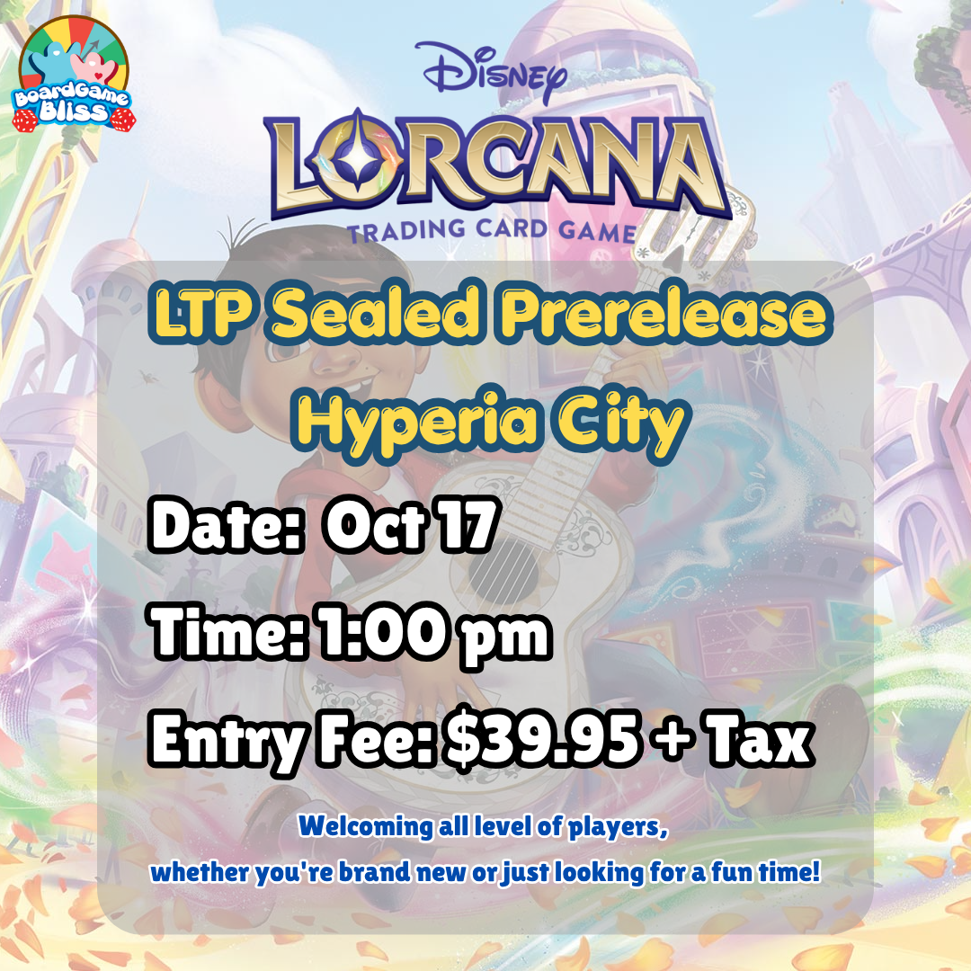 Lorcana LTP Hyperia City Sealed Prerelease