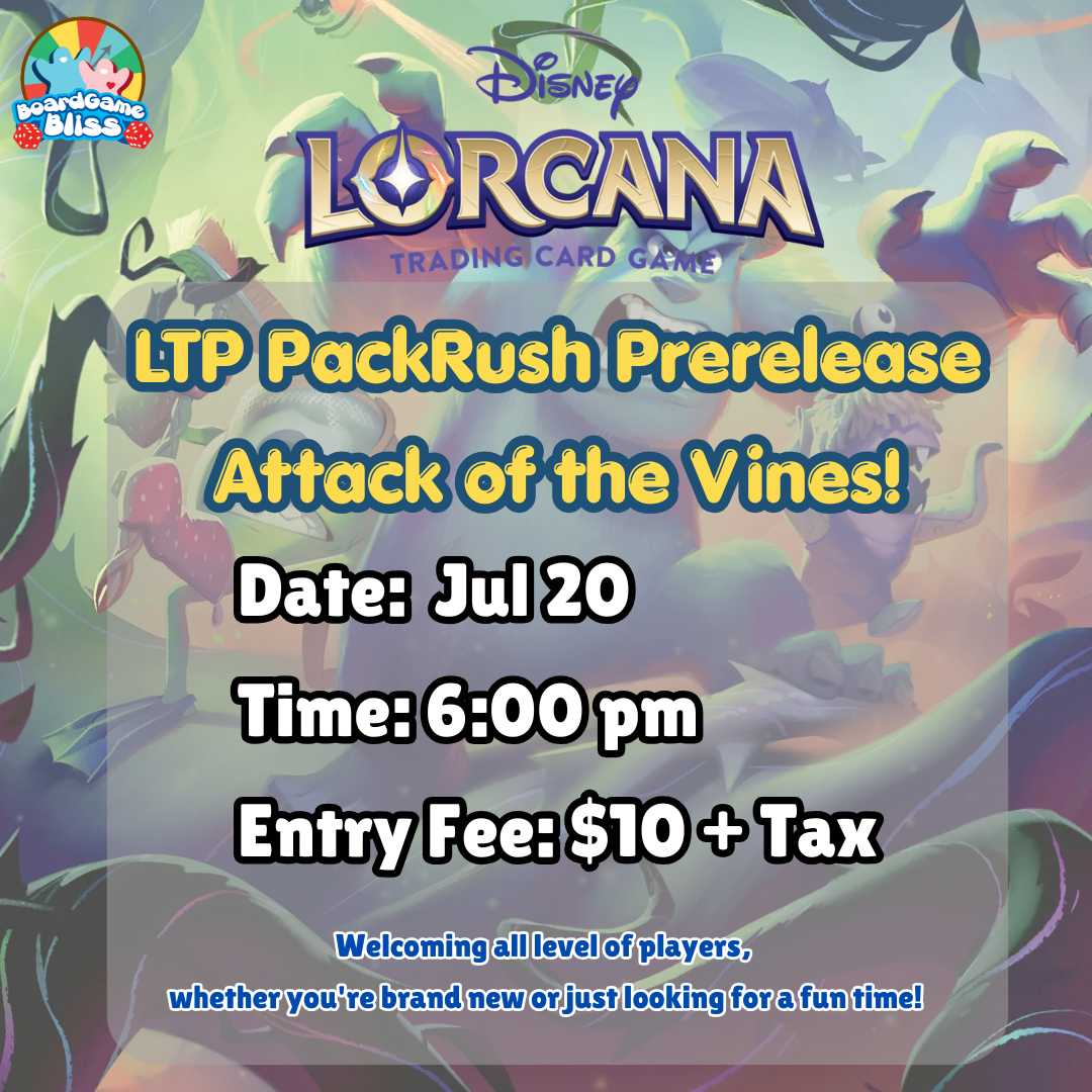 LTP Pack Rush Prerelease Attack of the Vines