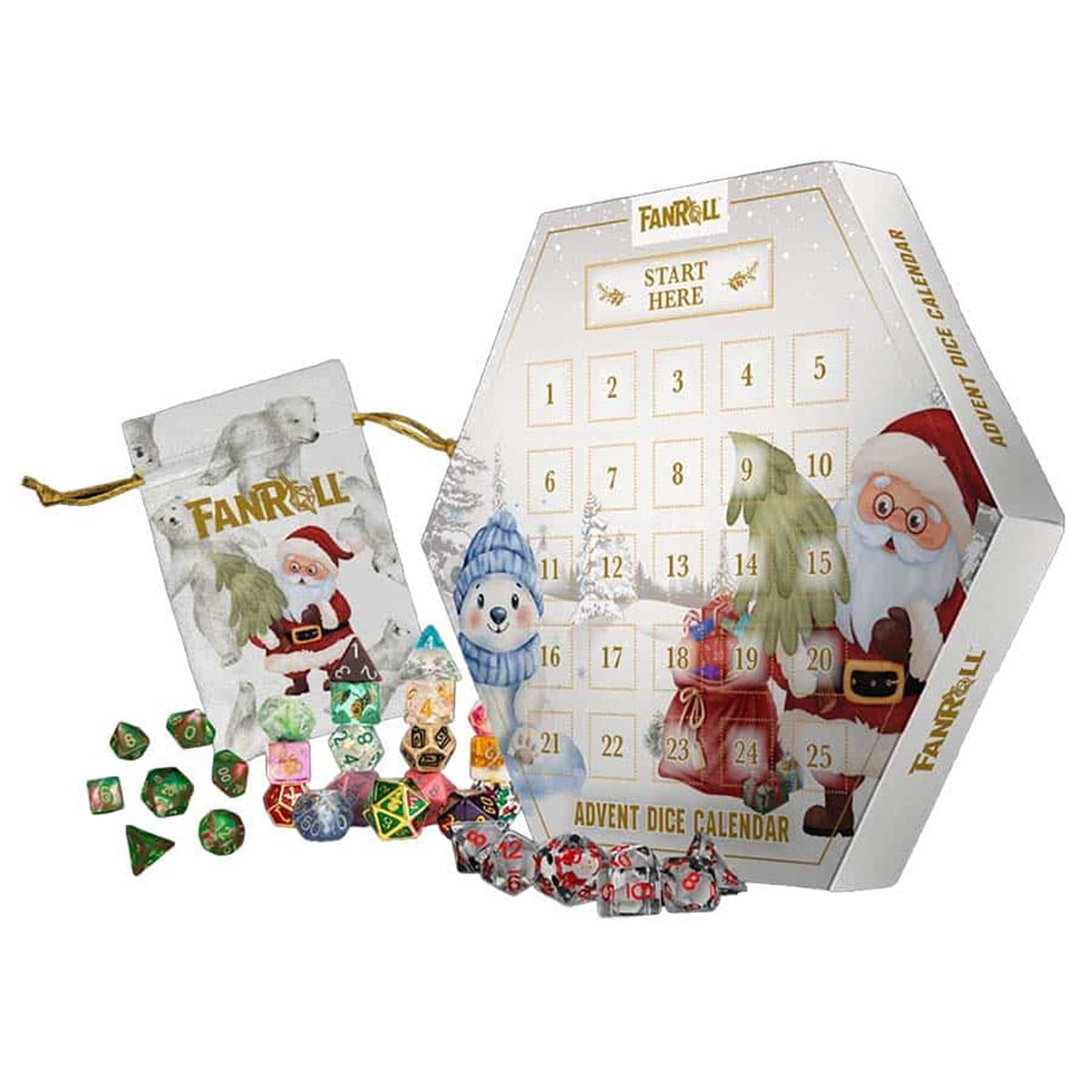 Dice: Advent Calendar: Fanroll - Holidays 2026 *PRE-ORDER*