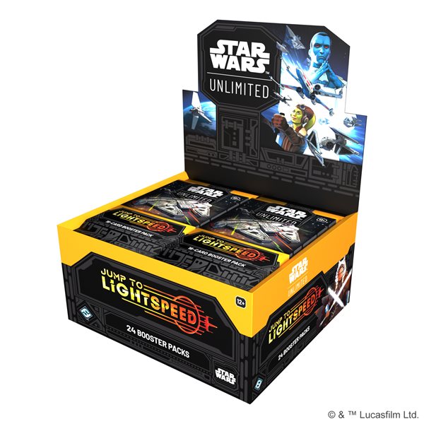 Star Wars: Unlimited:Jump to Lightspeed Booster Display