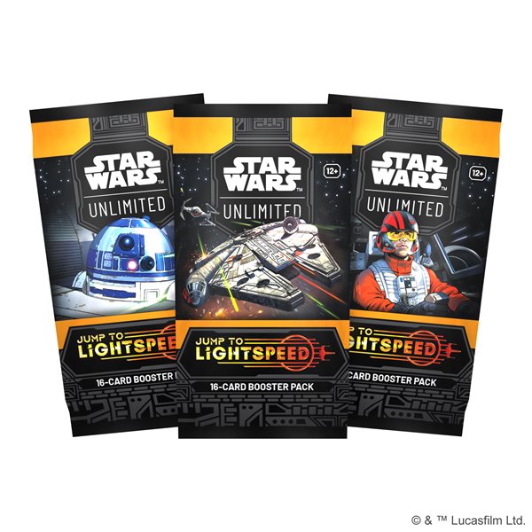 Star Wars: Unlimited:Jump to Lightspeed Booster Display