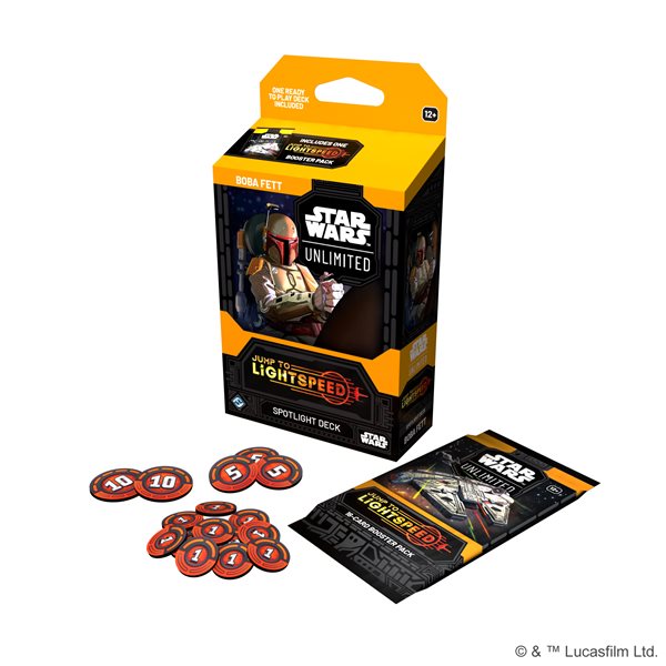 Star Wars: Unlimited:Jump to Lightspeed Spotlight Deck - Boba Fett