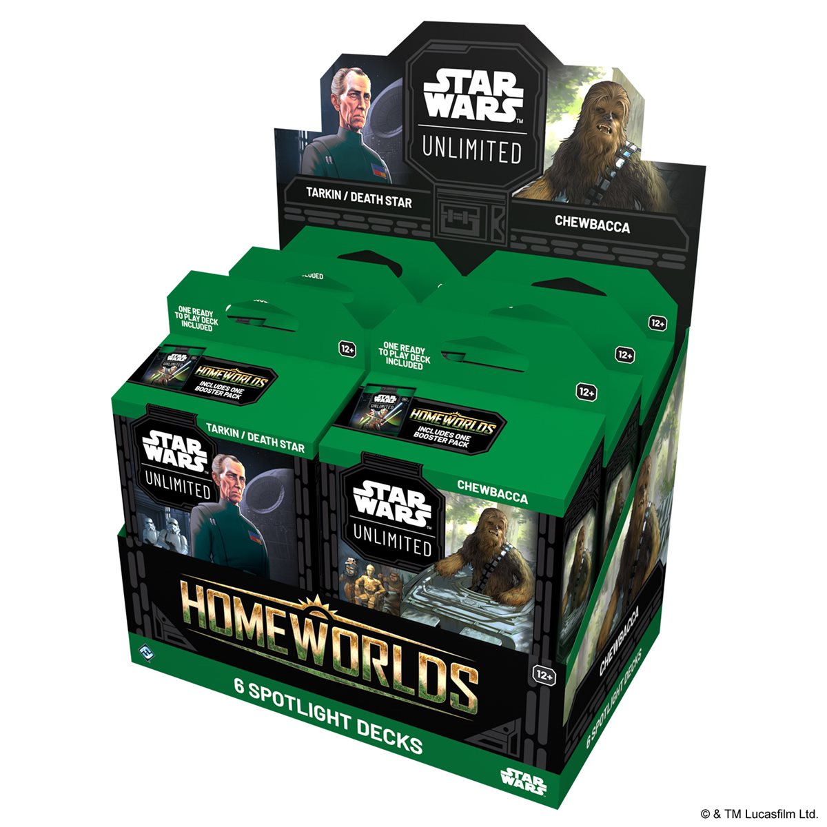 Star Wars: Unlimited - Homeworlds - Spotlight Deck Box