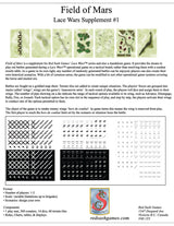 Field of Mars: Lace Wars Suppliment #1