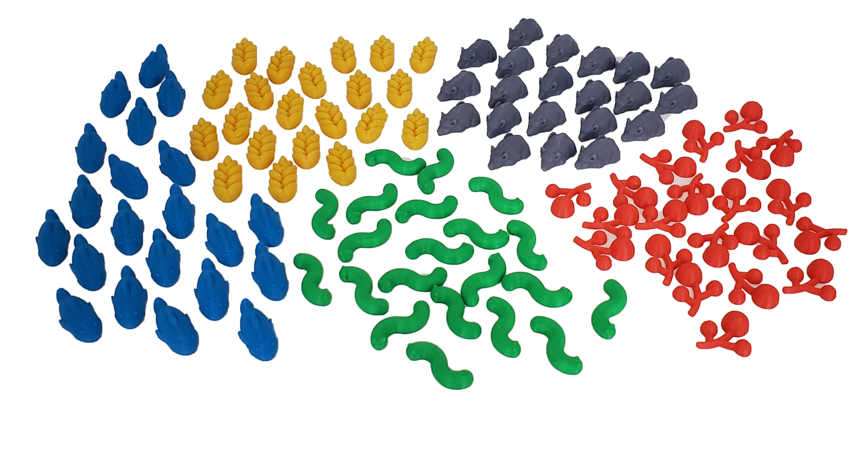 Top Shelf Gamer - Food Tokens compatible with Wingspan™ (Set of 105)