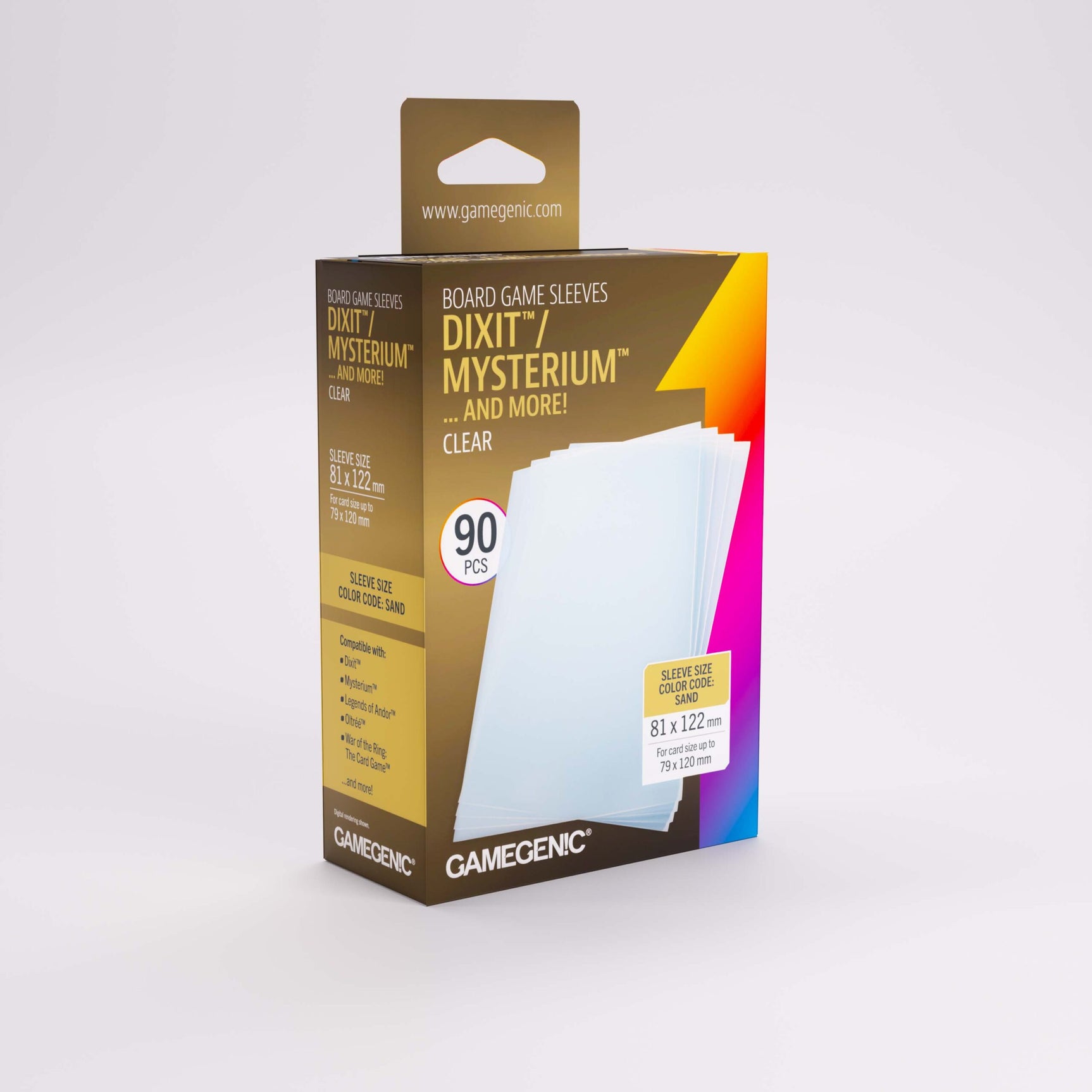 Gamegenic - Prime Sleeves: Dixit Sleeves (90ct) (Repackaging)