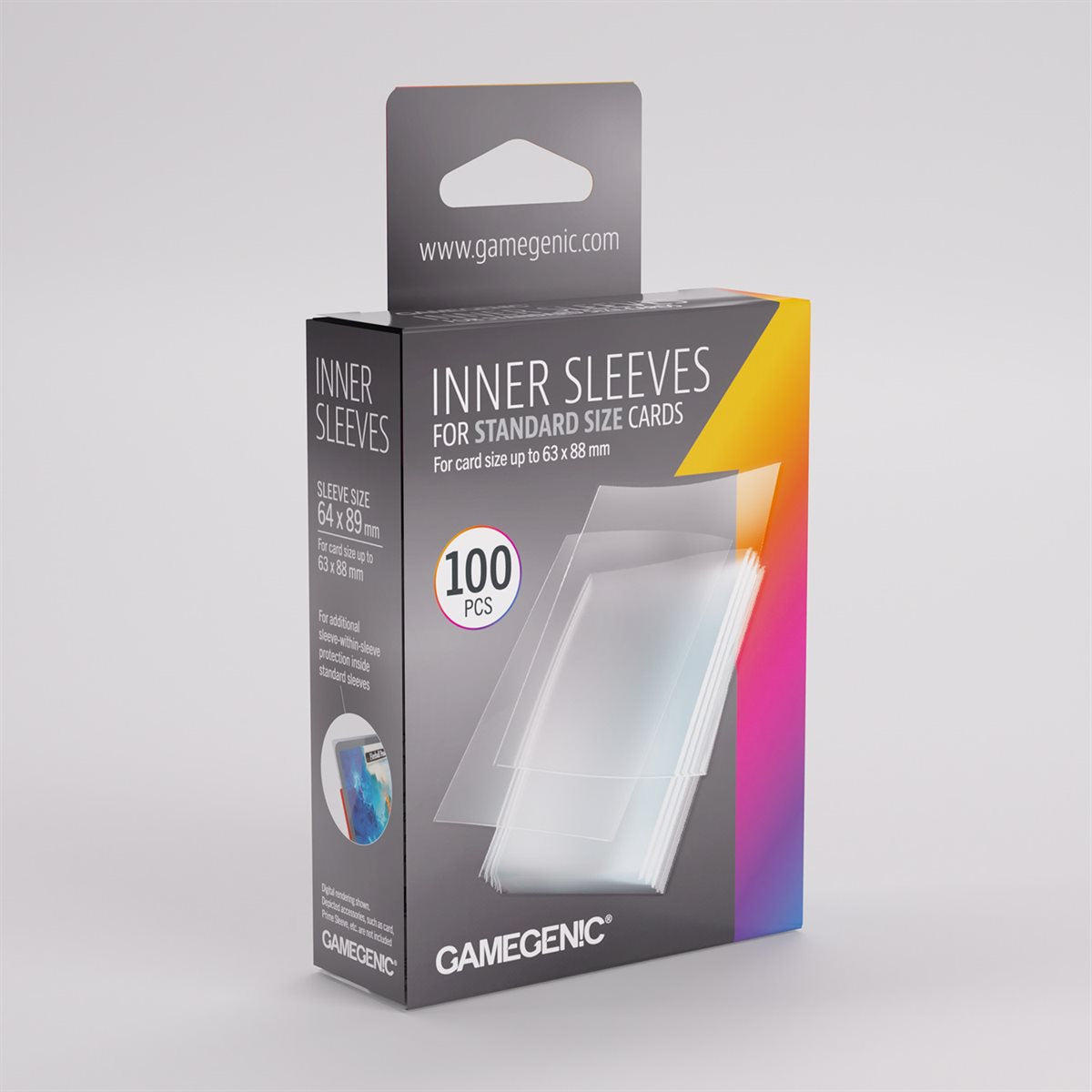Gamegenic - Inner Sleeves (100ct) (Repackaging)