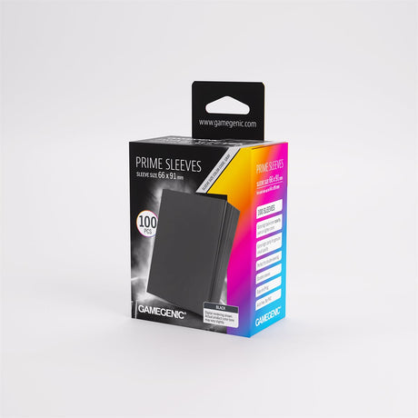 Gamegenic - Prime Sleeves: Black (100ct) (Repackaging)