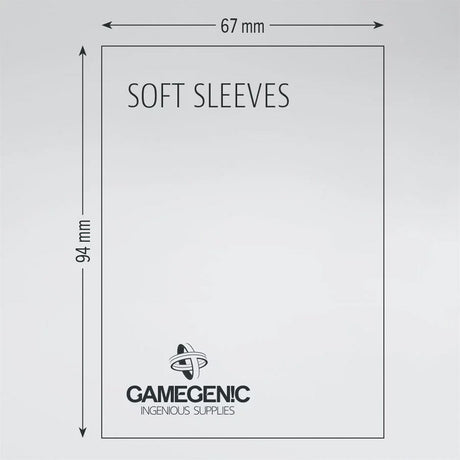 Gamegenic - Soft Sleeves (100ct) (Repackaging)
