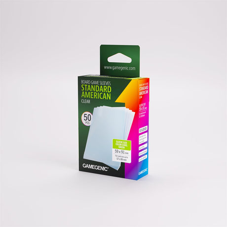 Gamegenic - Prime Standard American-Sized Sleeves (50ct) (Repackaging)