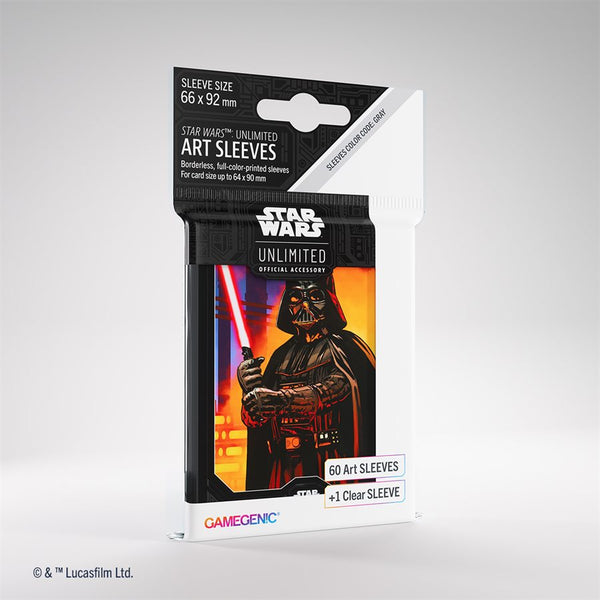 Gamegenic - Star Wars: Unlimited Art Sleeves: Darth Vader (60ct) *PRE-ORDER*