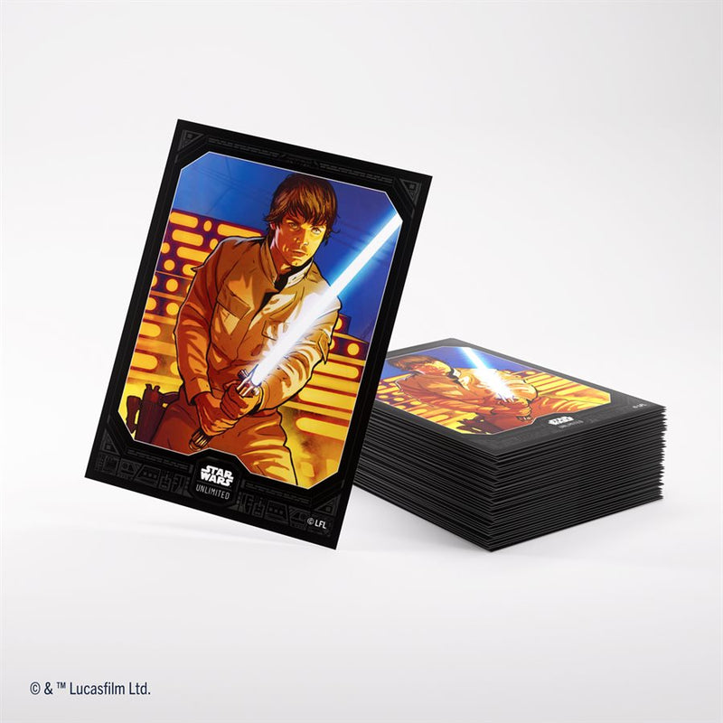 Gamegenic - Star Wars: Unlimited Art Sleeves: Luke Skywalker (60ct)