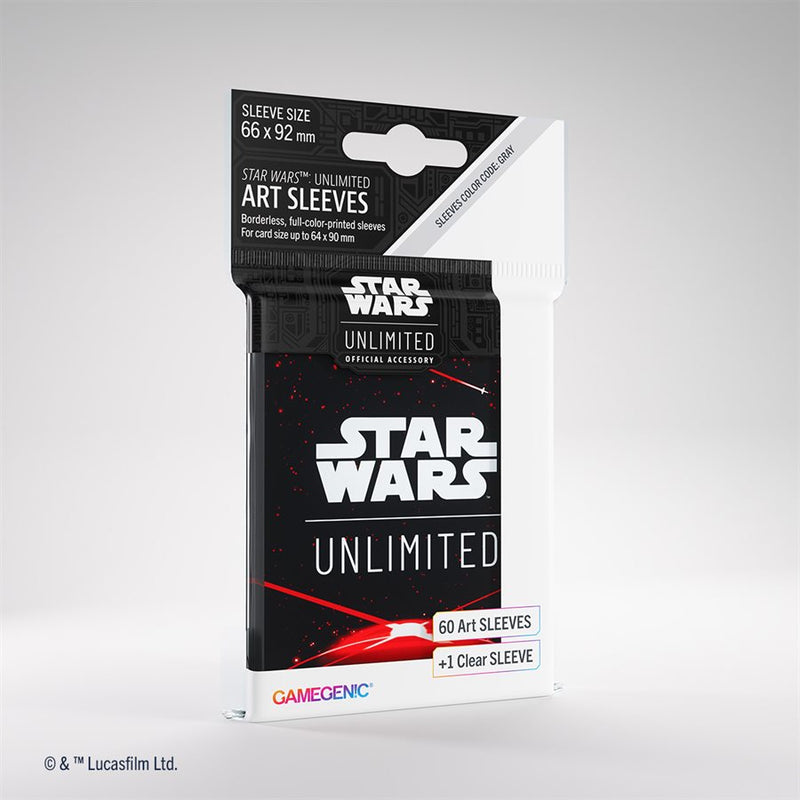 Gamegenic - Star Wars: Unlimited Art Sleeves: Space Red (60ct)