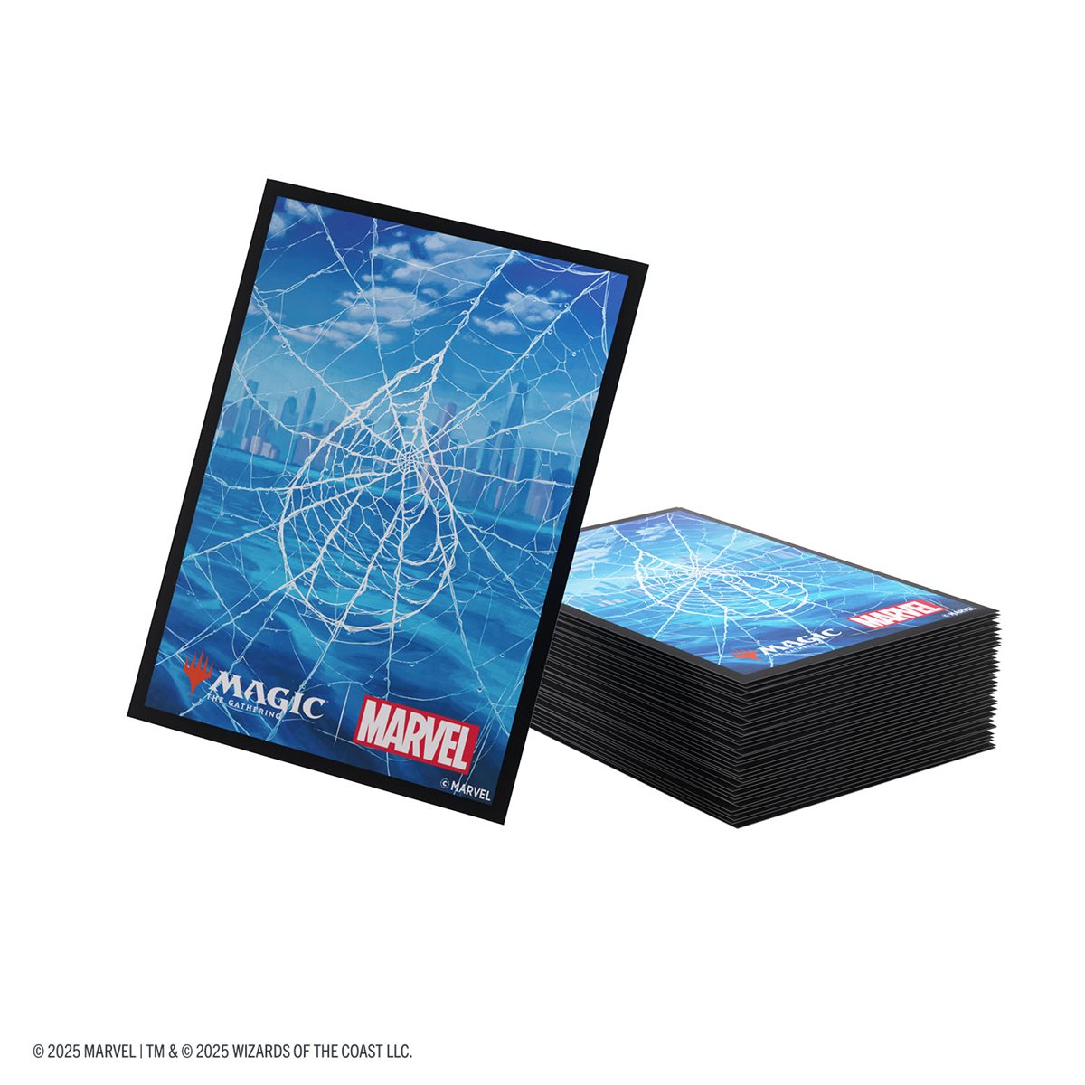 Gamegenic - Magic: The Gathering: Marvel's Spider-Man Premium Art Sleeves (105ct): Spider-Man Island