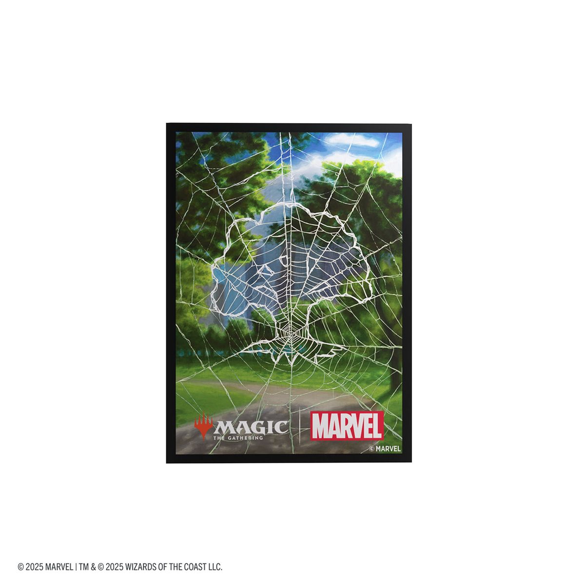 Gamegenic - Magic: The Gathering: Marvel's Spider-Man Premium Art Sleeves (105ct): Spider-Man Forest