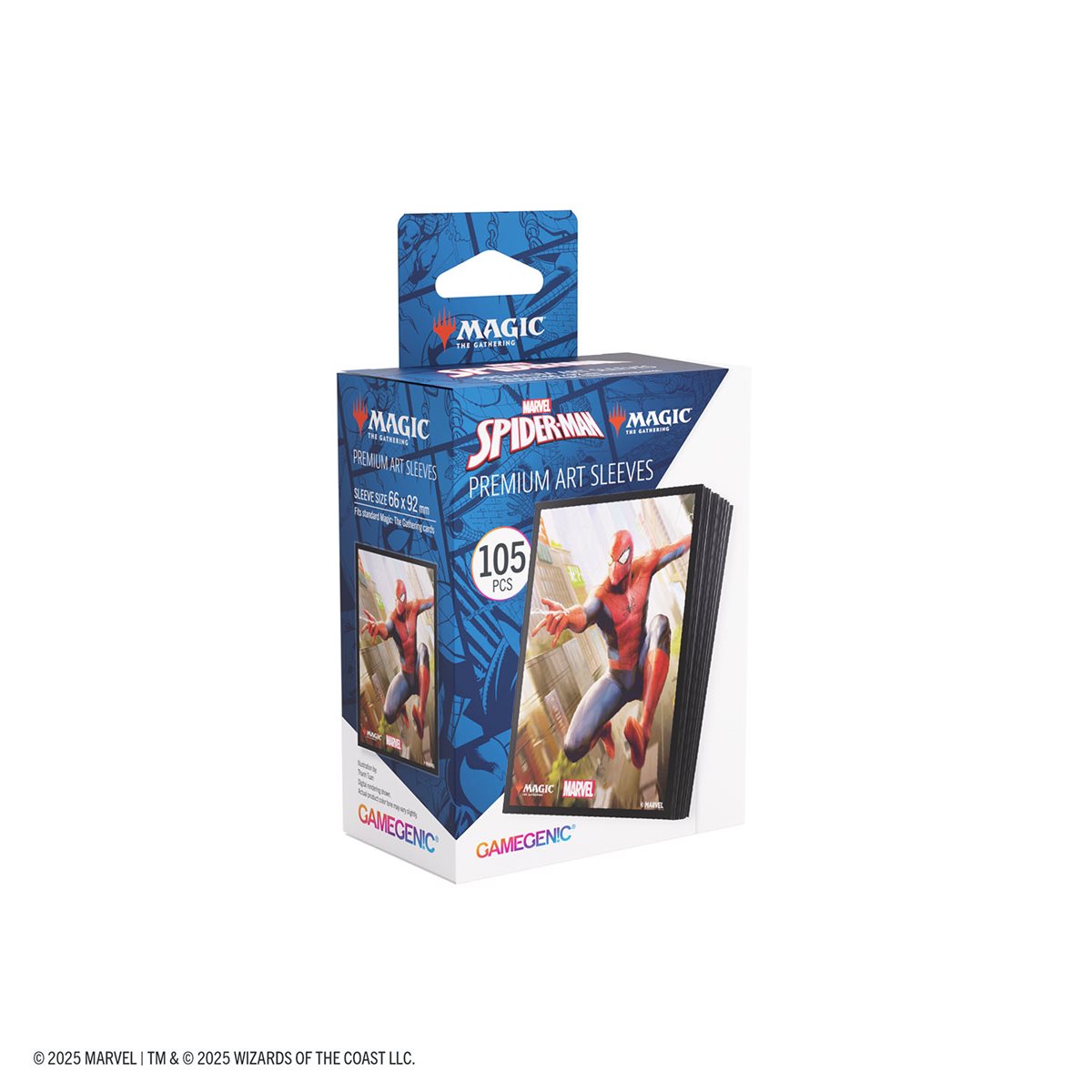 Gamegenic - Magic: The Gathering: Marvel's Spider-Man Premium Art Sleeves (105ct): Spider-Man