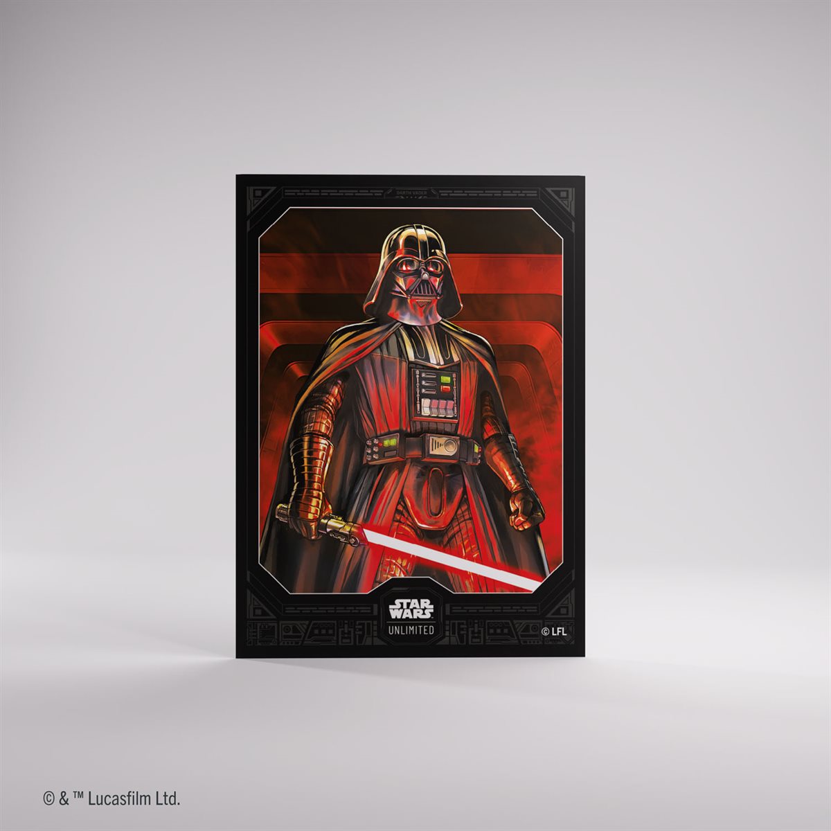 Gamegenic - Card Sleeves: Star Wars: Unlimited - Art Sleeve: Darth Vader Unstoppable (60ct) *PRE-ORDER*