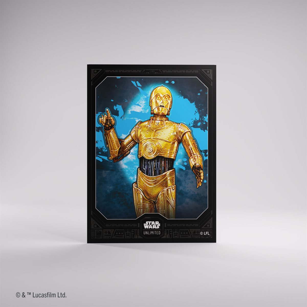 Gamegenic - Star Wars: Unlimited - A Lawless Time - Art Sleeve: C-3PO (60ct) *PRE-ORDER*