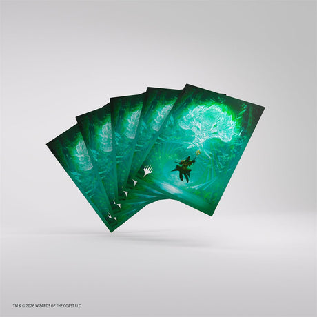 Gamegenic - Magic: The Gathering-Secrets of Strixhaven: Art Sleeves - Forest (105ct)