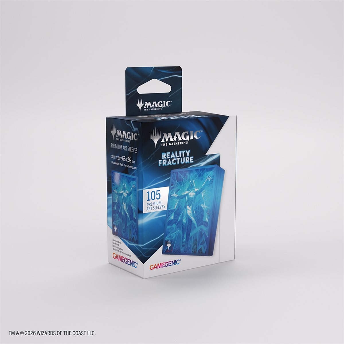 Gamegenic - MTG - Reality Fracture Premium Art Sleeves (105ct) - Overwrite the Multiverse