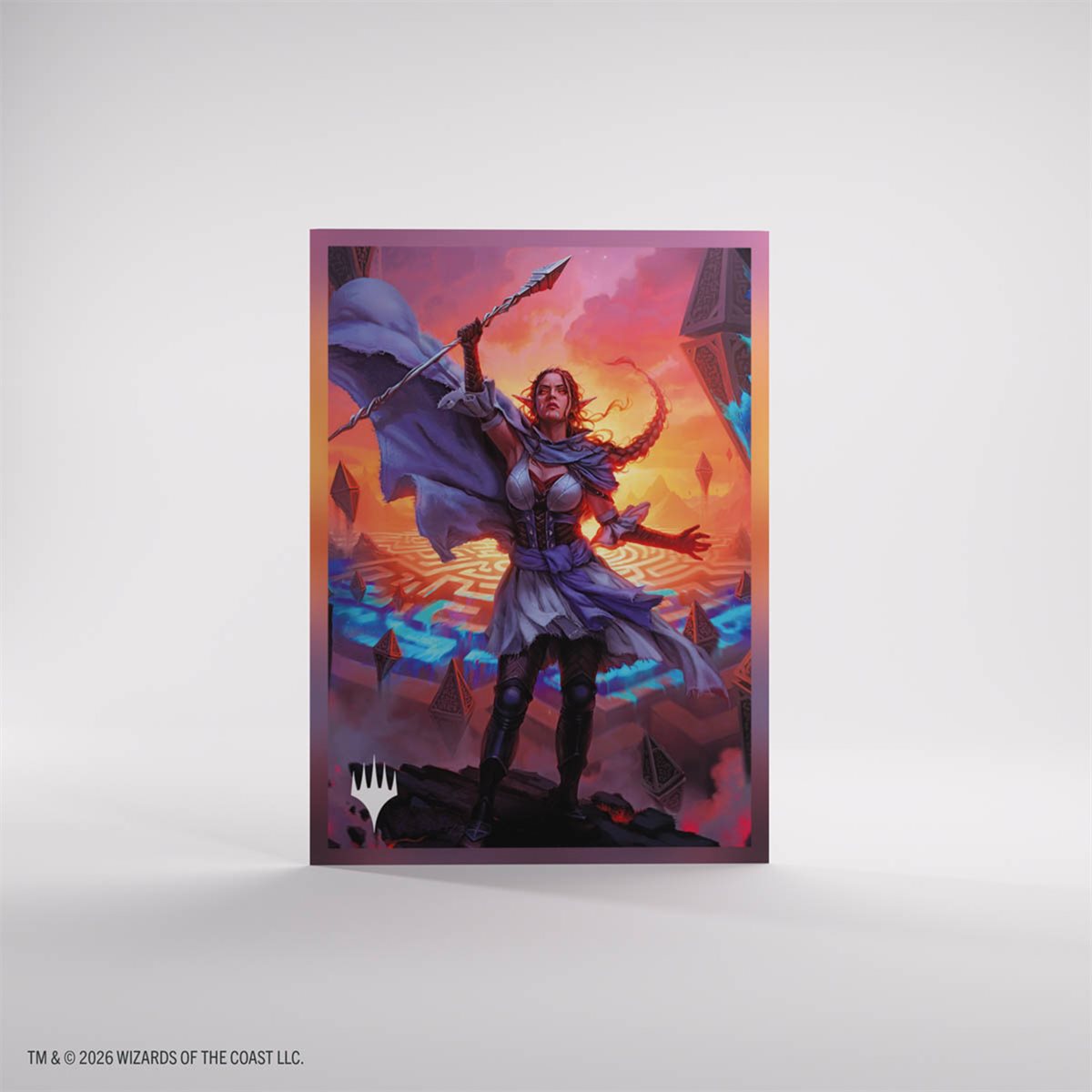 Gamegenic - MTG - Reality Fracture Premium Art Sleeves (105ct) - Nissa, Leyline Tamer