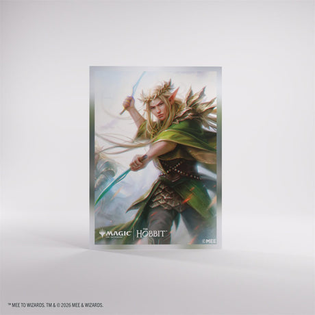 Gamegenic - MTG - The Hobbit Premium Art Sleeves - Thranduil, Sindarin Liege (105ct)