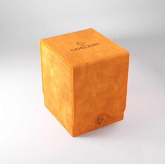 Gamegenic: Squire XL Convertible Deck Box - Orange (100ct)