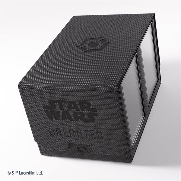 Gamegenic - Star Wars: Unlimited Double Deck Pod: Black *PRE-ORDER*