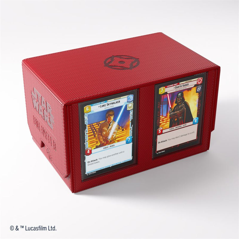 Gamegenic - Star Wars: Unlimited Double Deck Pod: Red
