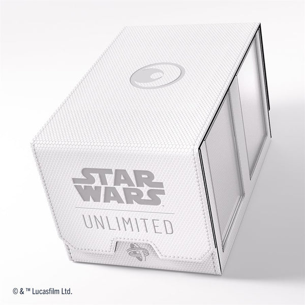 Gamegenic - Star Wars: Unlimited Double Deck Pod: White/Black