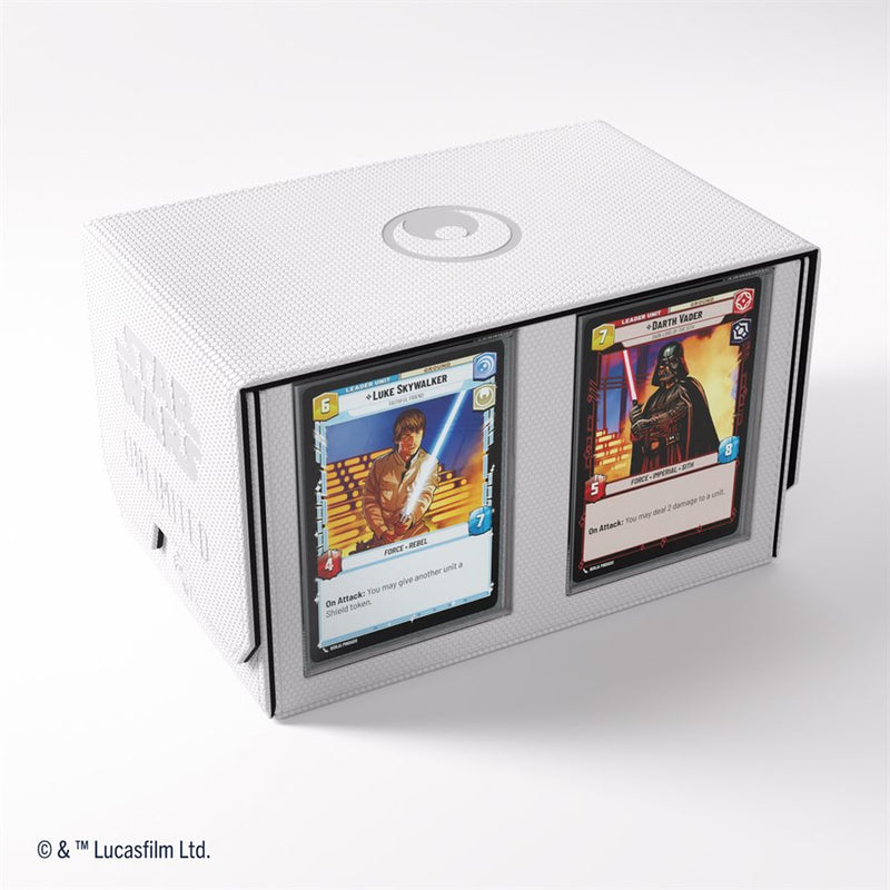 Gamegenic - Star Wars: Unlimited Double Deck Pod: White/Black
