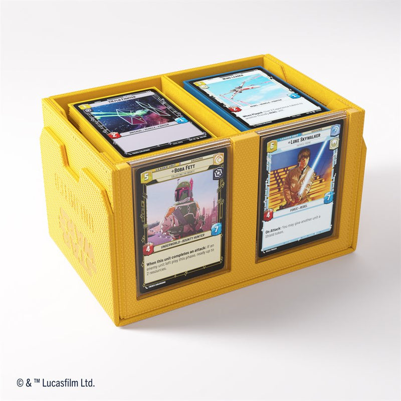 Gamegenic - Star Wars: Unlimited Double Deck Pod: Yellow