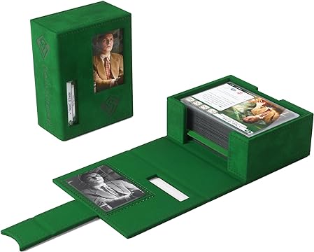 Gamegenic: Arkham Horror Investigator Deck Box: Rogue (Green)