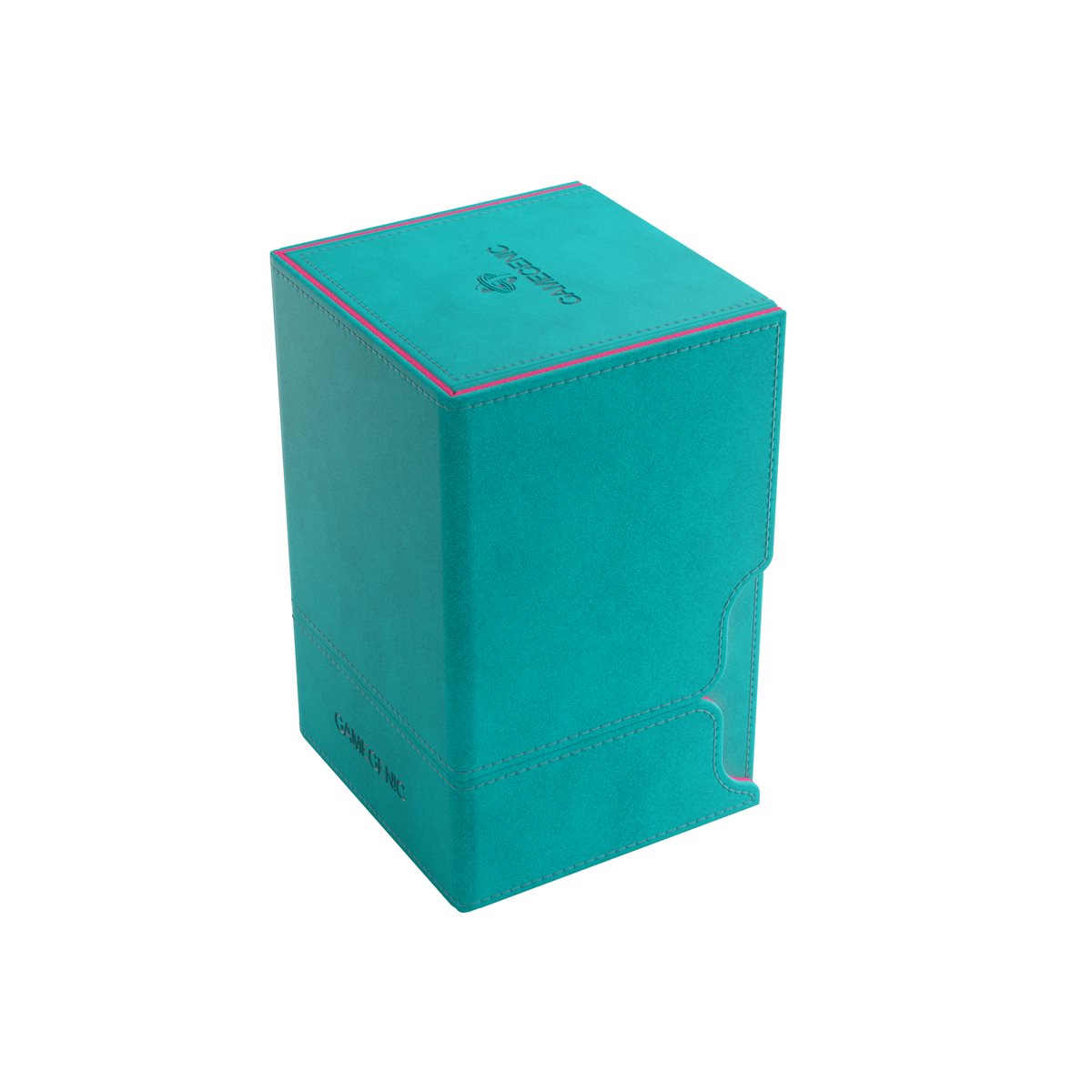 Gamegenic: Watchtower XL Convertible Deck Box Exclusive Edition - Teal / Pink (100ct)