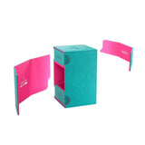 Gamegenic: Watchtower XL Convertible Deck Box Exclusive Edition - Teal / Pink (100ct)