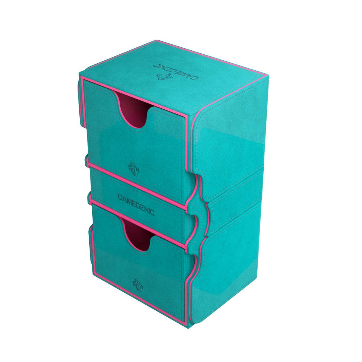 Gamegenic: Stronghold XL Deck Box - Teal / Pink (200ct)