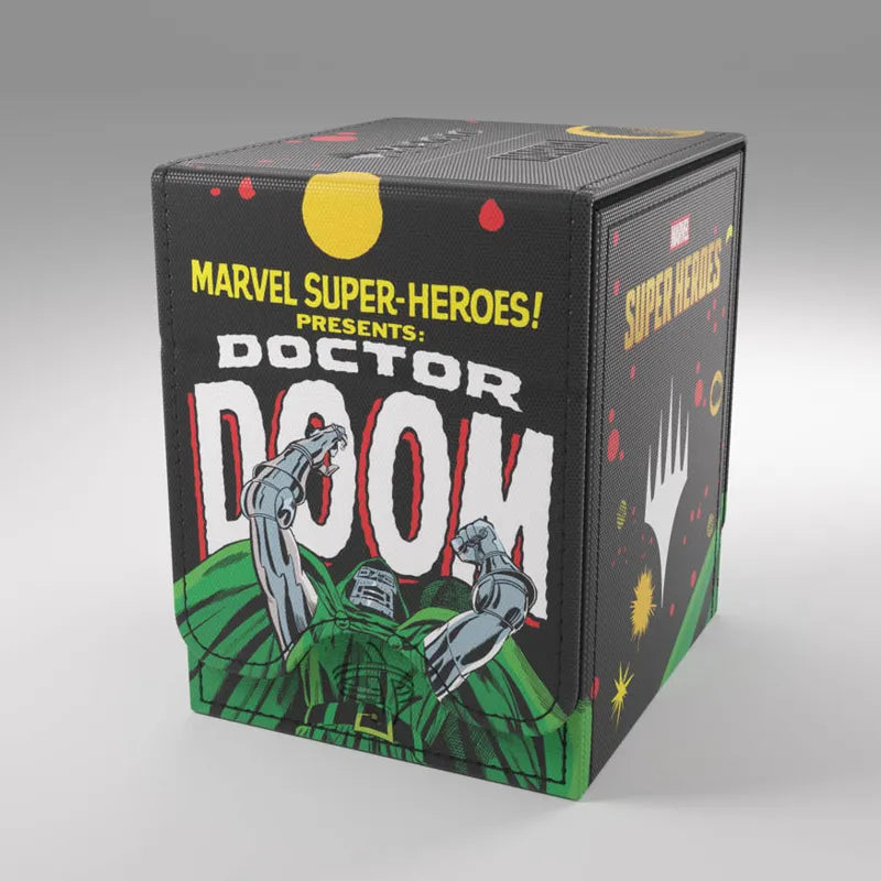 Gamegenic: Squire XL MTG: Marvel Super Heroes  Deck Box (100ct) - Doctor Doom/Spider-Man