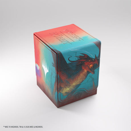 Gamegenic - MTG - The Hobbit - Squire XL Deck Box (80ct) - The Arkenstone / Smaug, Worm of Drea