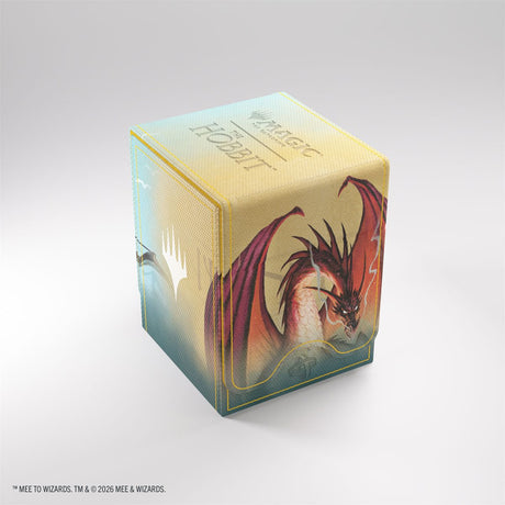 Gamegenic - MTG - The Hobbit - Squire XL Deck Box (80ct) - Gleaming Splendor / The King of Dale