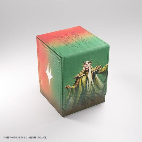 Gamegenic - MTG - The Hobbit - Squire XL Deck Box (80ct) - Thranduil, the Elvenking / The Mount