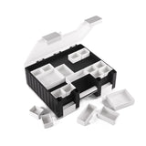 Gamegenic:Game Castle Storage - Black/White/Clear