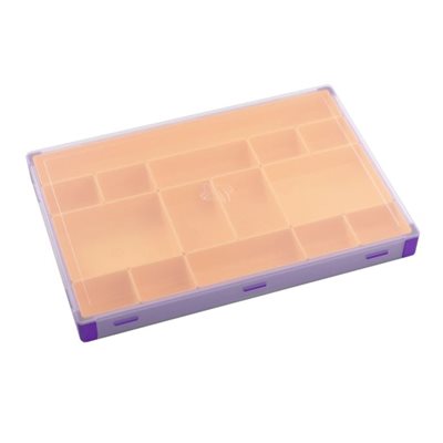 Gamegenic:  TokenSilo XL: Purple / Orange